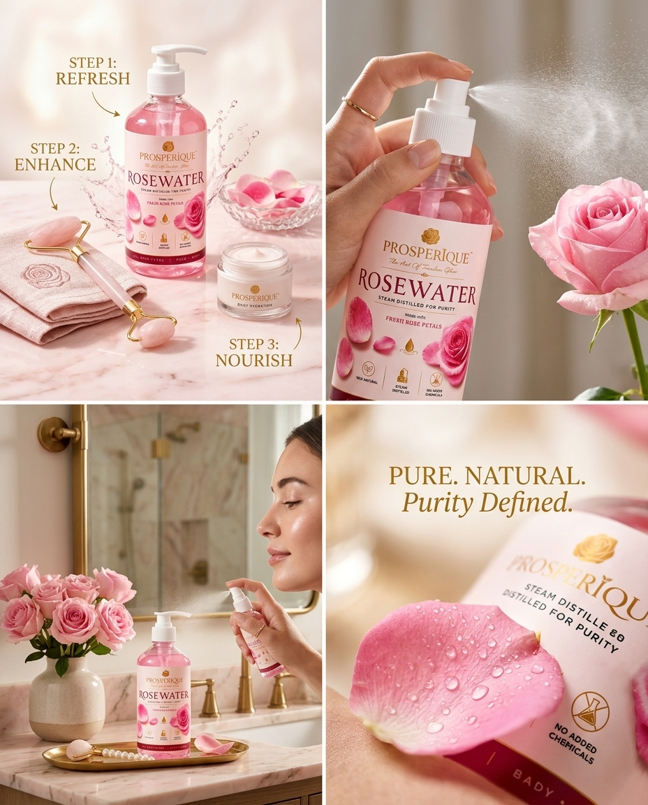 PROSPERIQUE ROSEWATER 500ML